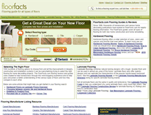 Tablet Screenshot of floorfacts.com